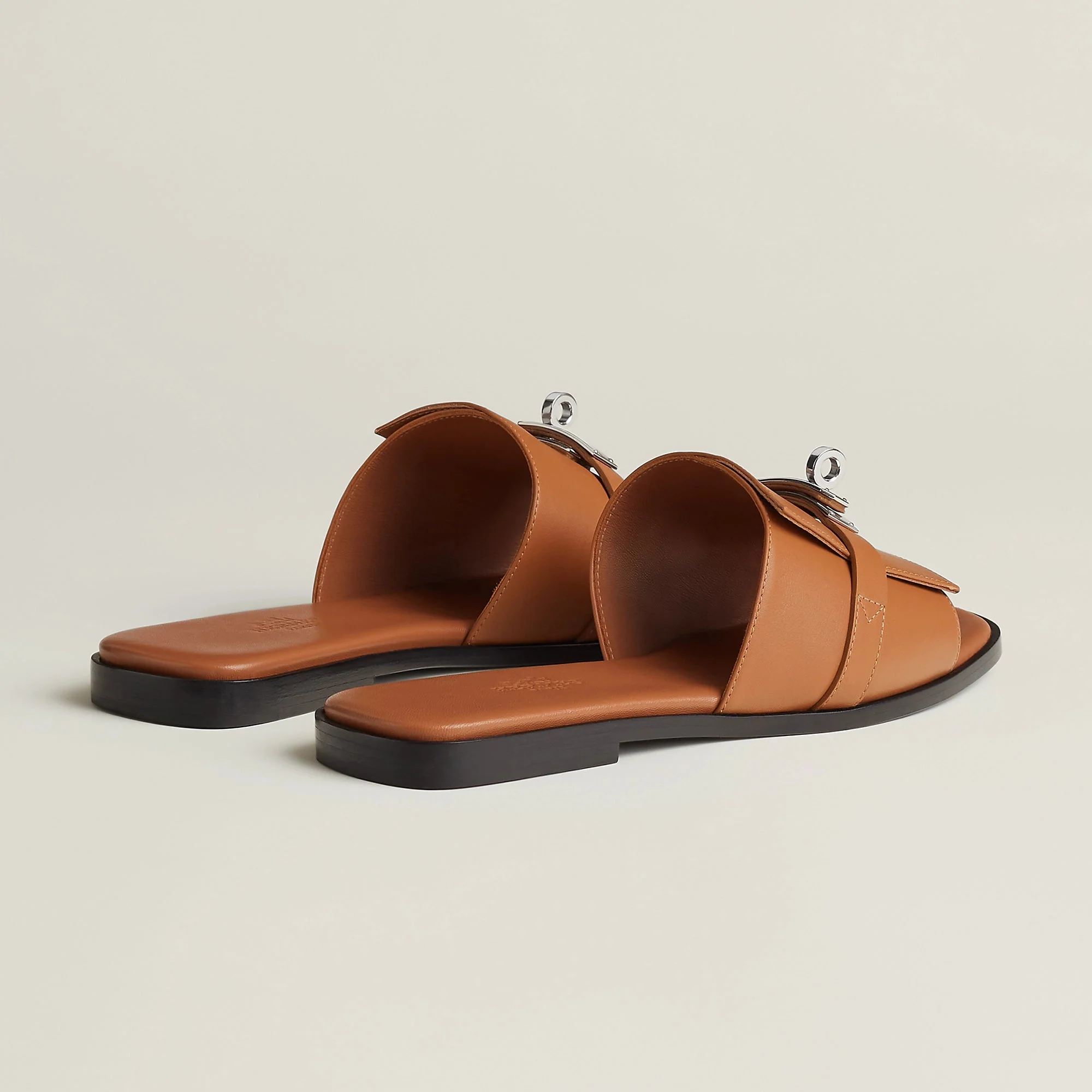 Hermès Giulia Sandal Naturel - Image 4