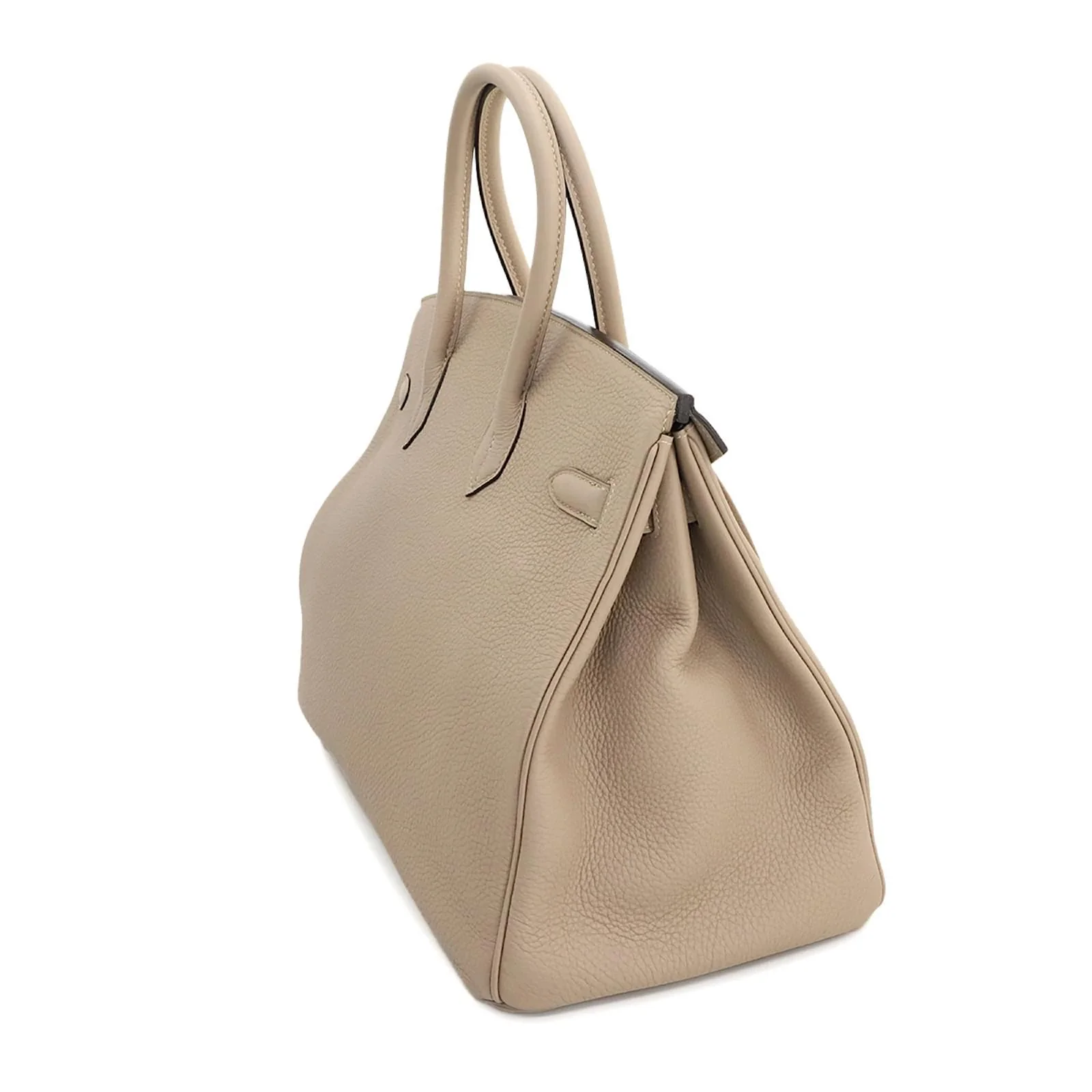 Hermès Birkin 35 Handbag Khaki - Image 3