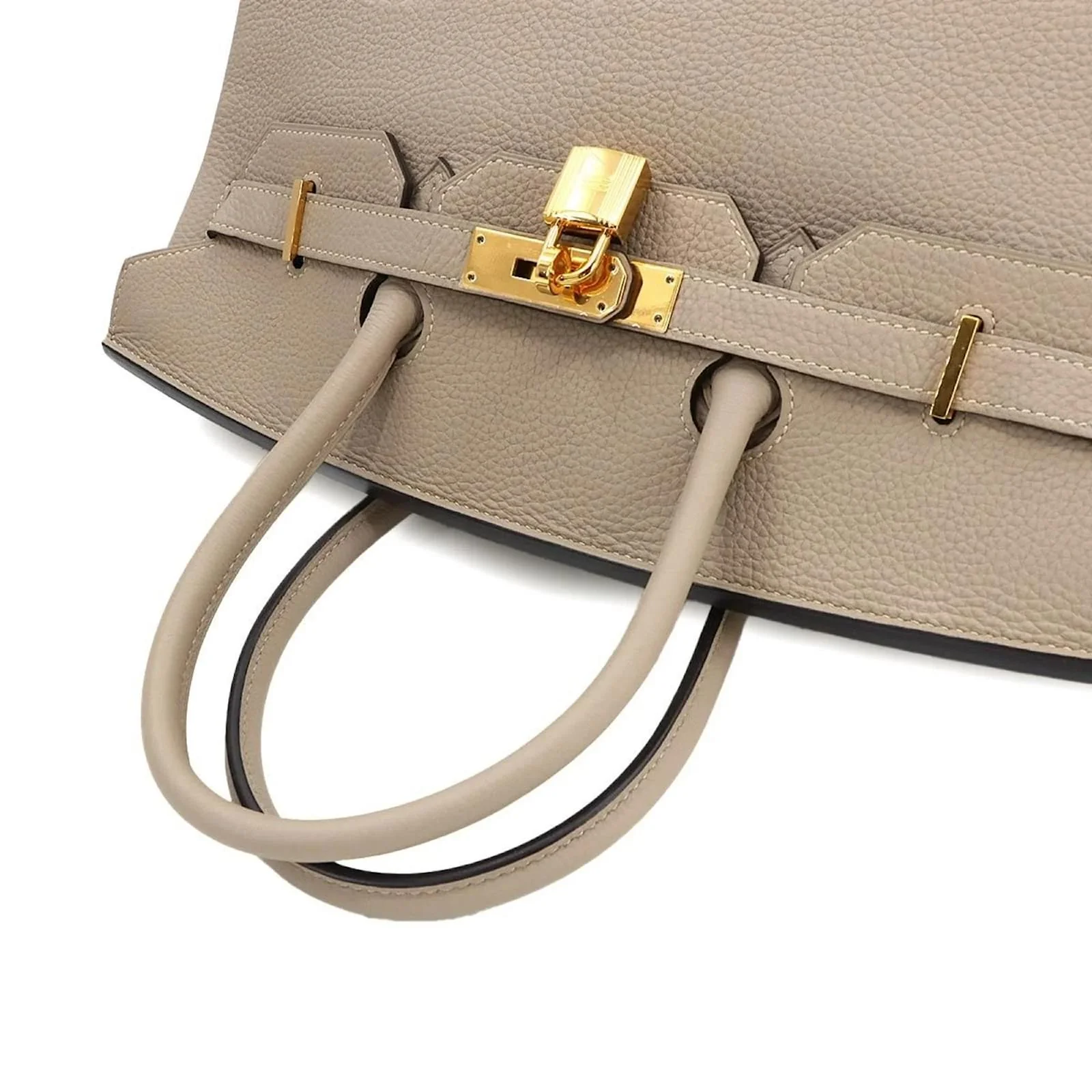Hermès Birkin 35 Handbag Khaki - Image 5
