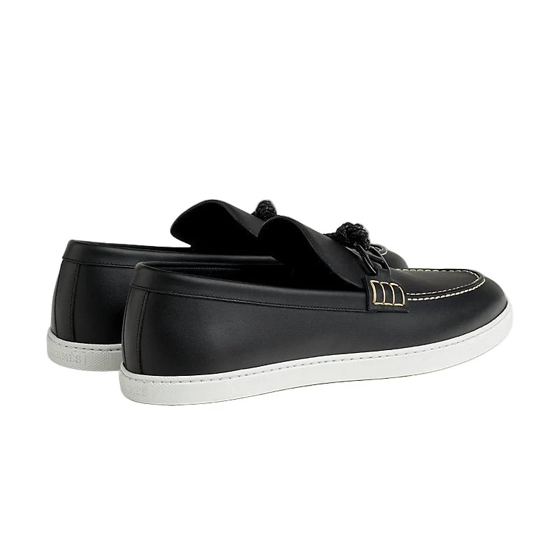 Hermès Ignacio Black Loafers - Image 5