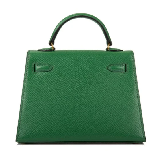 Hermès Kelly Mini Shoulder Green Bag - Image 2
