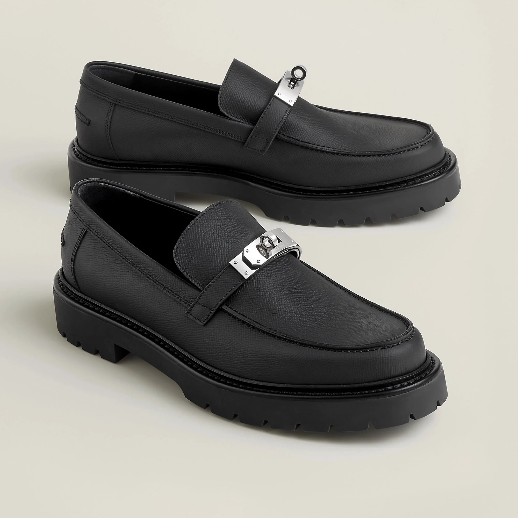 Hermès Mainland China Lcone Loafer - Black