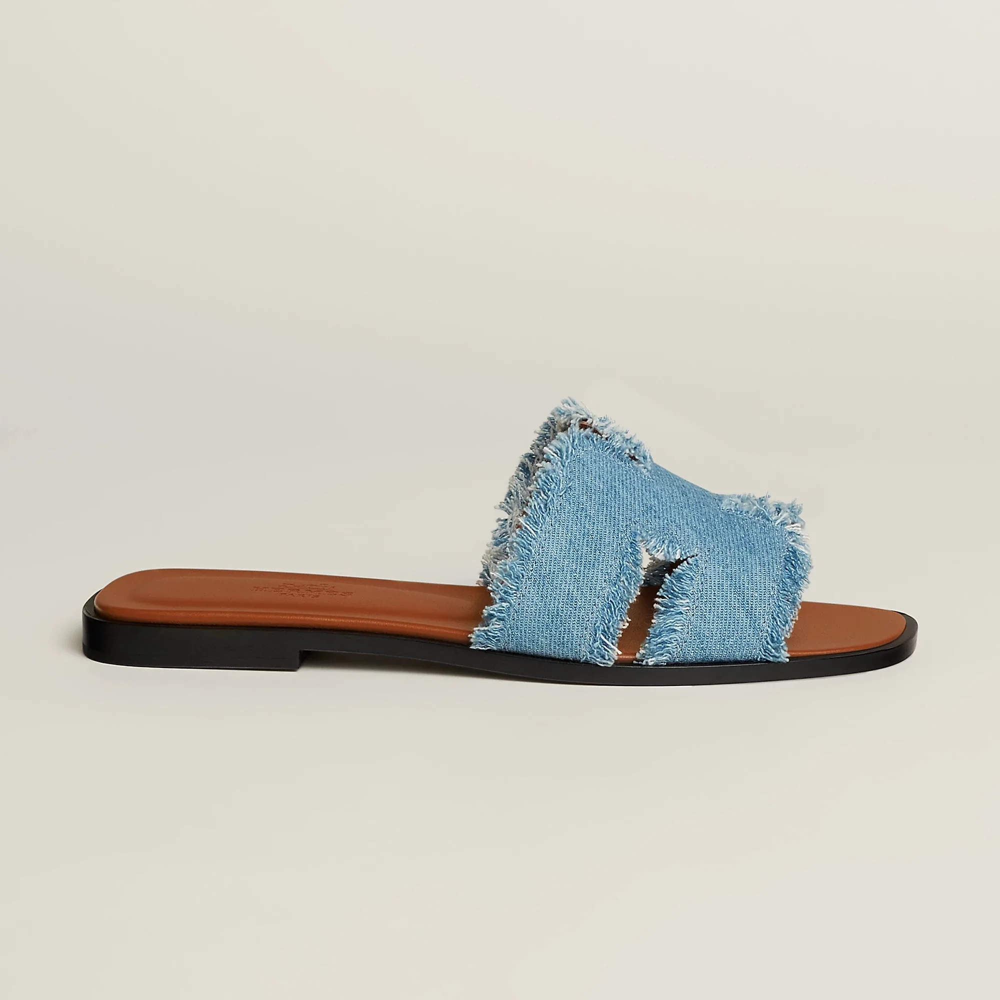 Hermès Oran Sandal Bleu Clair - Image 3