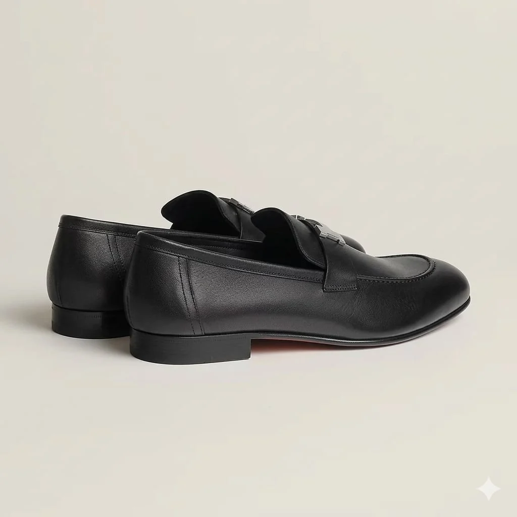 Hermès Paris Loafer Black - Image 4