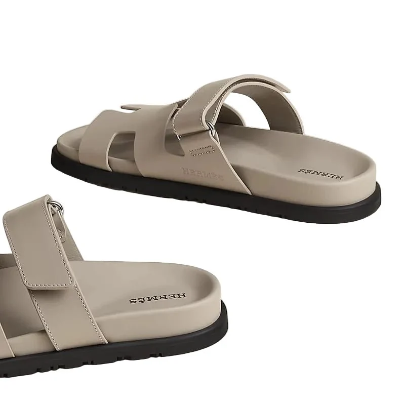 Hermès Sandal In With Anatomical Rubber Sole And Adjustable Strap - Image 4