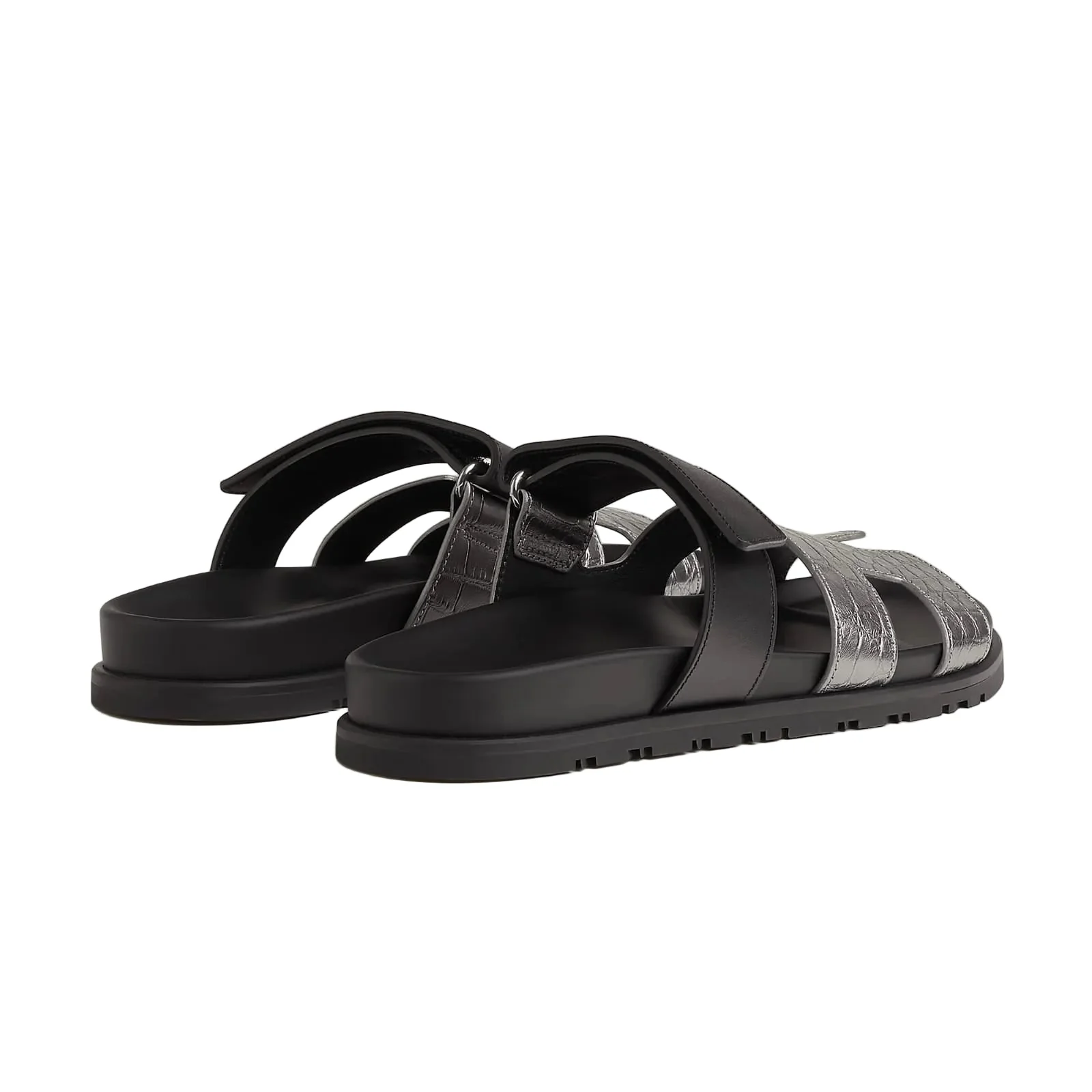 Hermès Techno-Sandal In Anatomical Rubber Sole And Adjustable Strap - Image 2