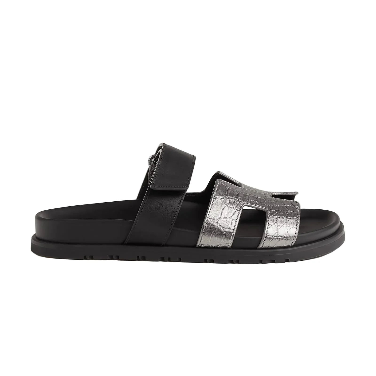 Hermès Techno-Sandal In Anatomical Rubber Sole And Adjustable Strap - Image 4