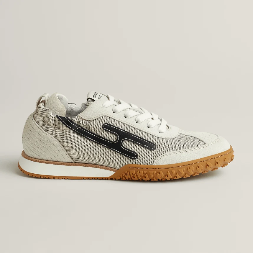 Hermès Jet Sneaker Grey With Black H Detail