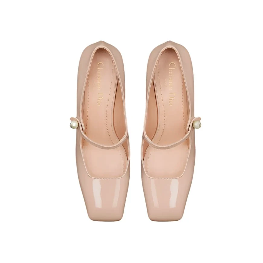 Jolie Dior Pump Nude Patent Leather - Image 6