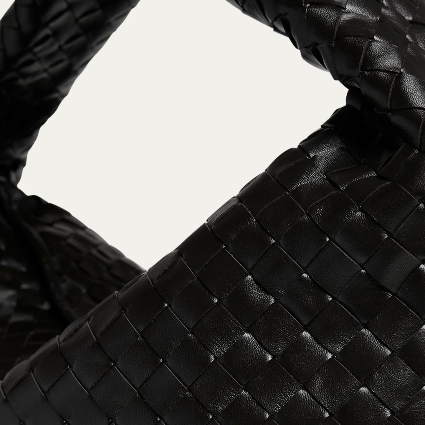 Bottega Large Hop Bag With Intrecciato Leather - Image 2