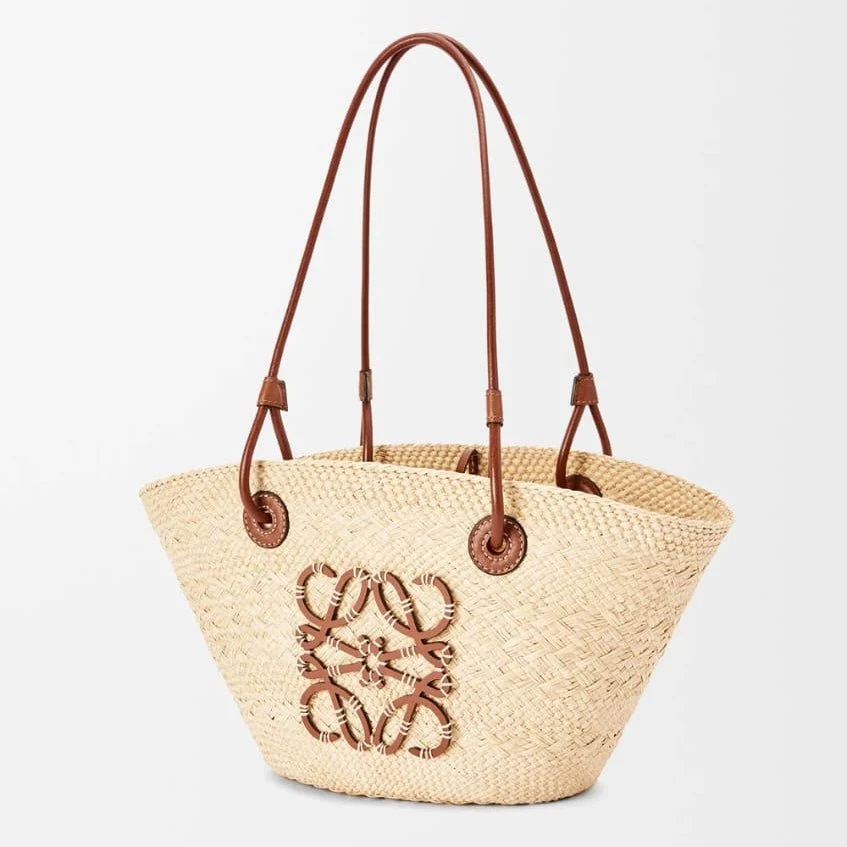 Loewe Anagram Basket Bag in Iraca Palm - Image 2