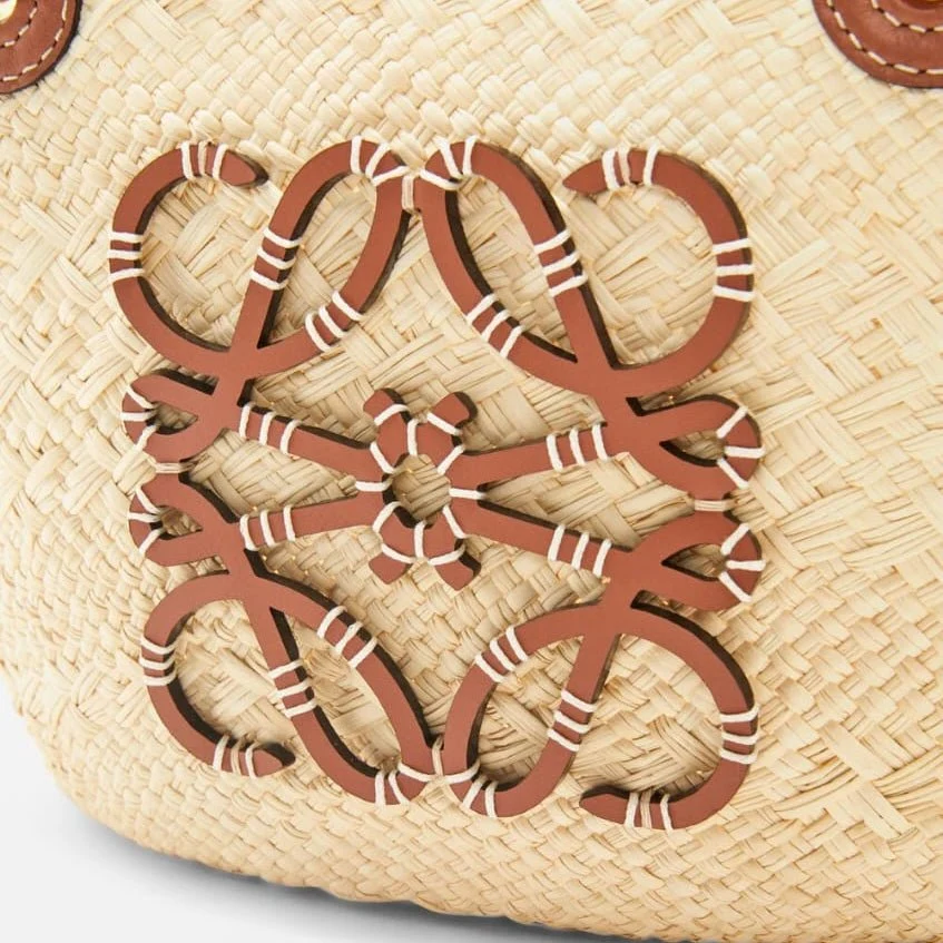 Loewe Anagram Basket Bag in Iraca Palm - Image 4