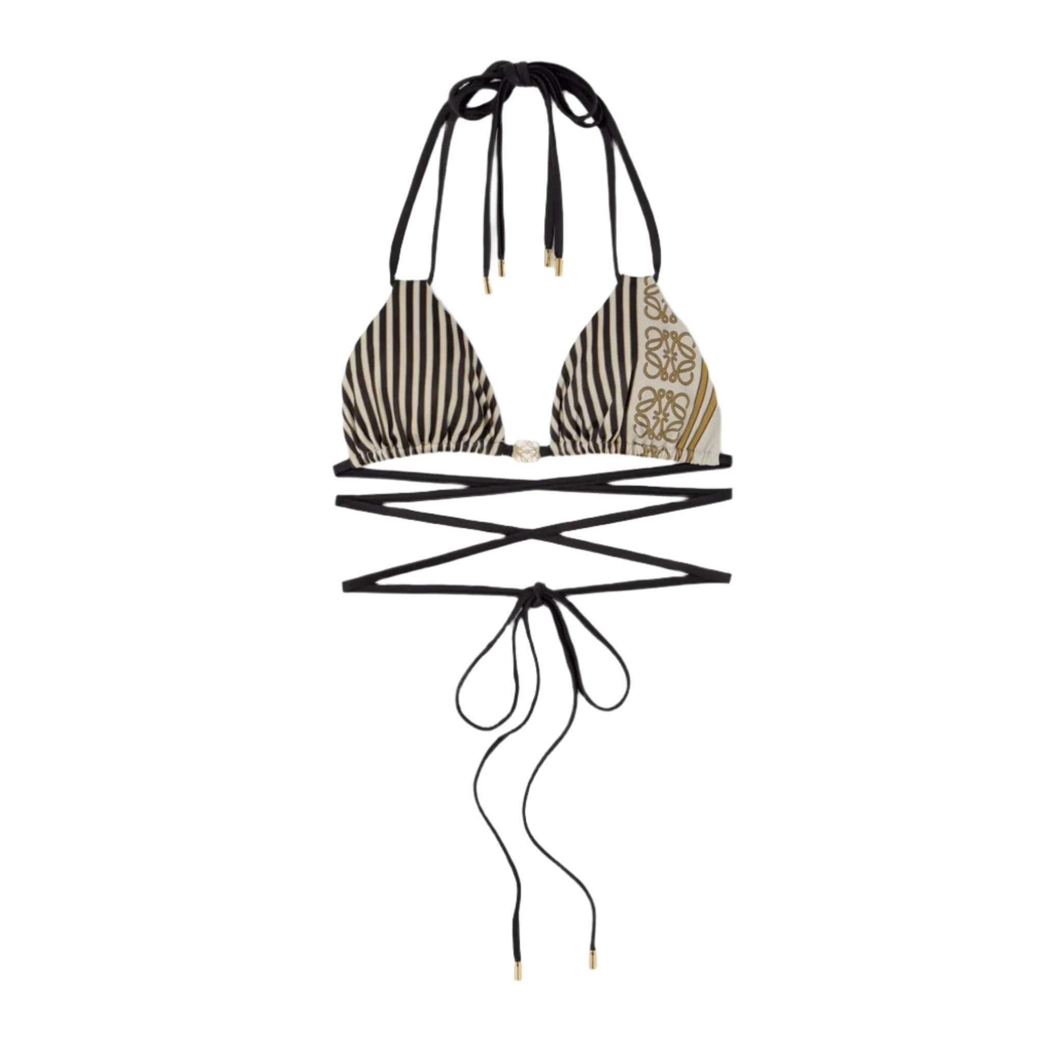 Loewe Anagram Bikini Top in Technical Jersey - Image 3