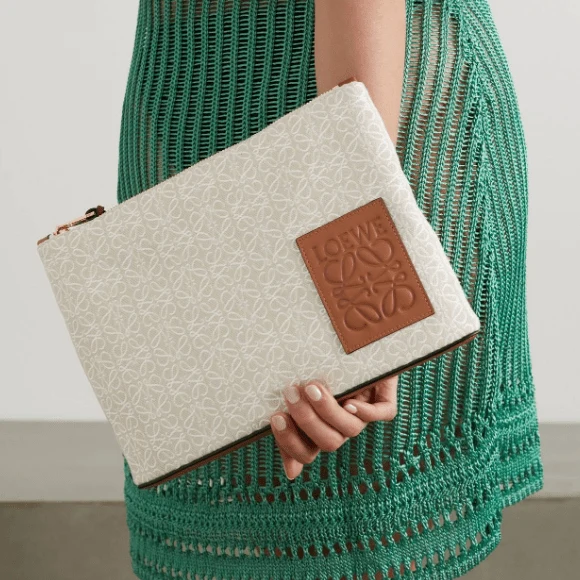 Loewe Anagram Jacquard Pouch - Image 4