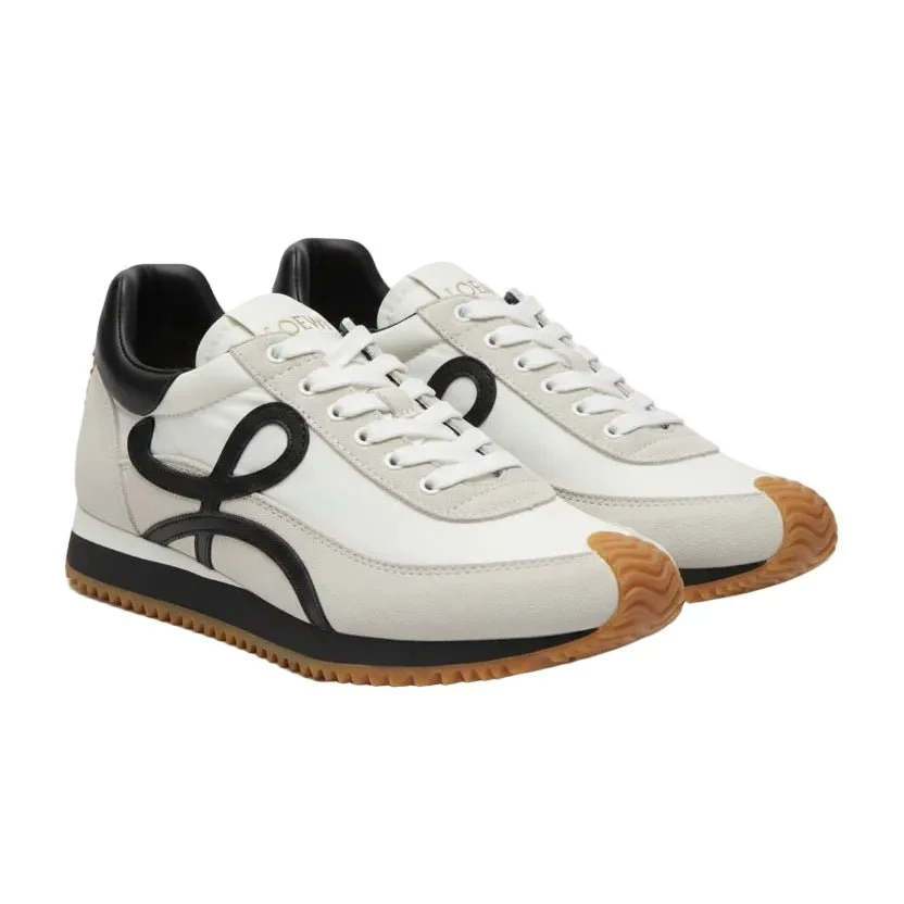 Loewe Black Calfskin-Blend Flow Sneakers - Image 2