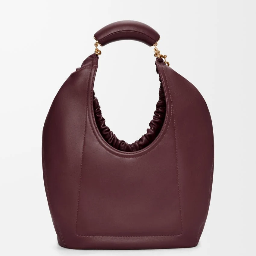 Loewe Medium Squeeze Bag Dark Burgundy - Image 4