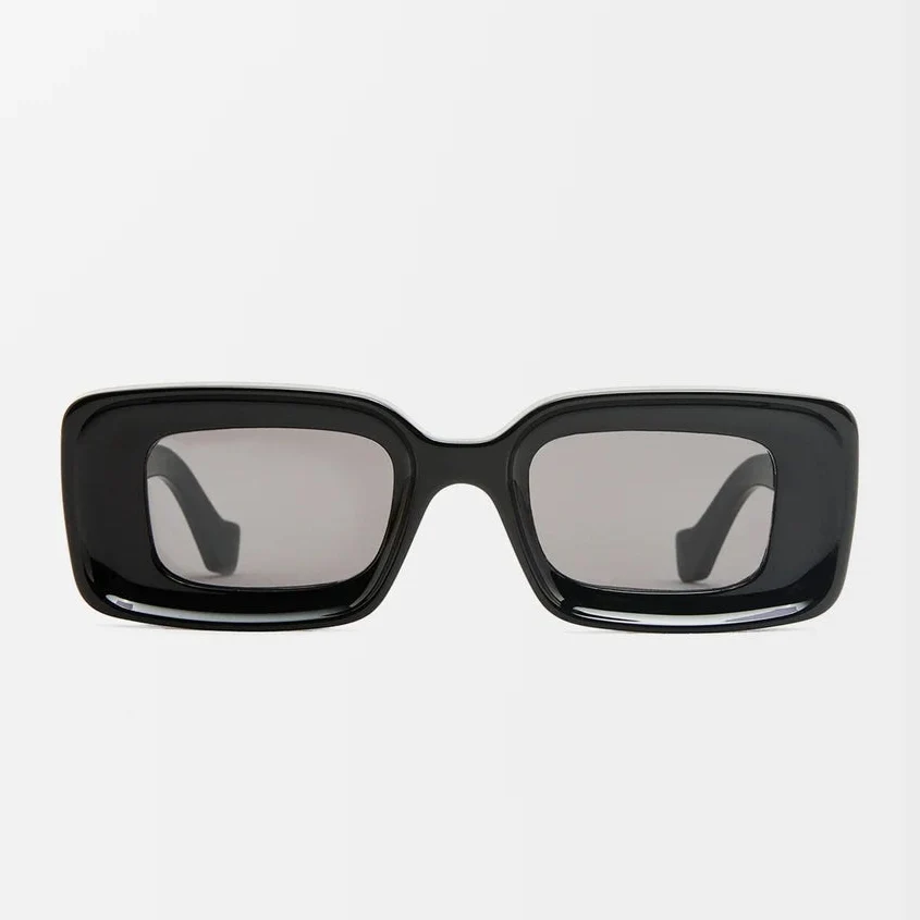 Loewe Rectangular Sunglasses Black - Image 3
