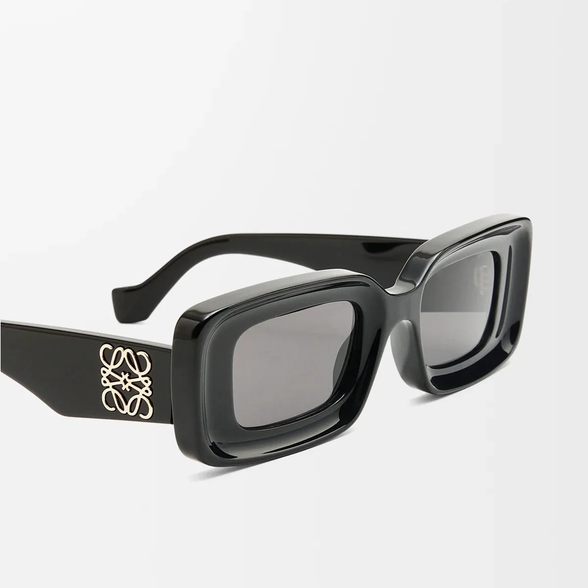 Loewe Rectangular Sunglasses Black - Image 4