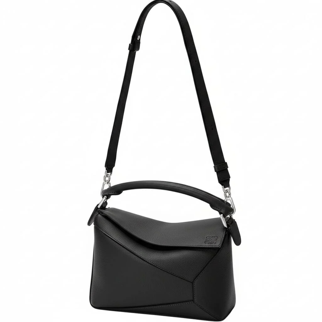 Loewe Small Puzzle Edge Bag In Soft Grained Calfskin - Image 3