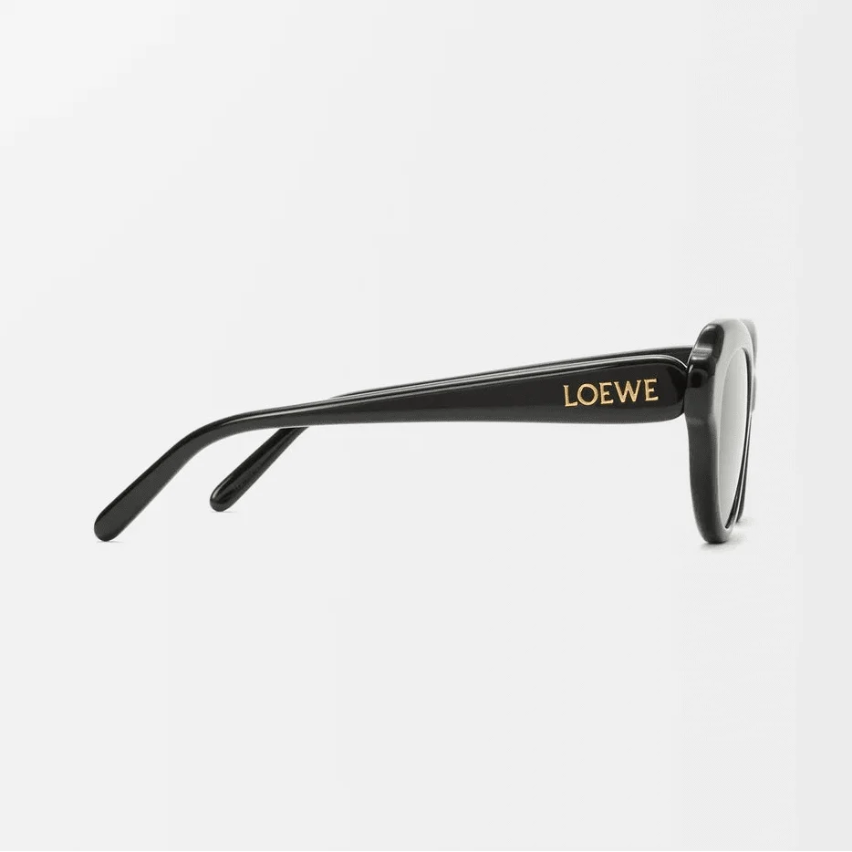 Loewe Swan Slim Sunglasses Black - Image 3
