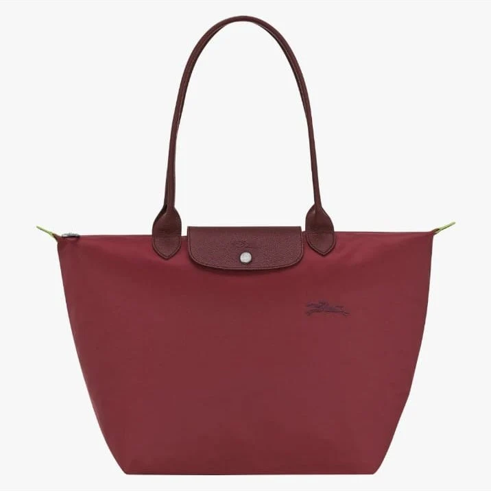 Longchamp Large Le Pliage Tote Bag Burgundy