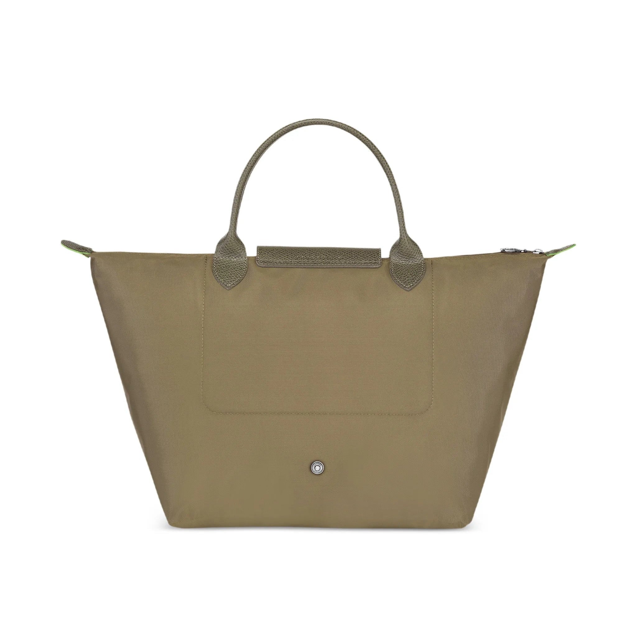 Longchamp Large Le Pliage Tote Bag Green - Image 3