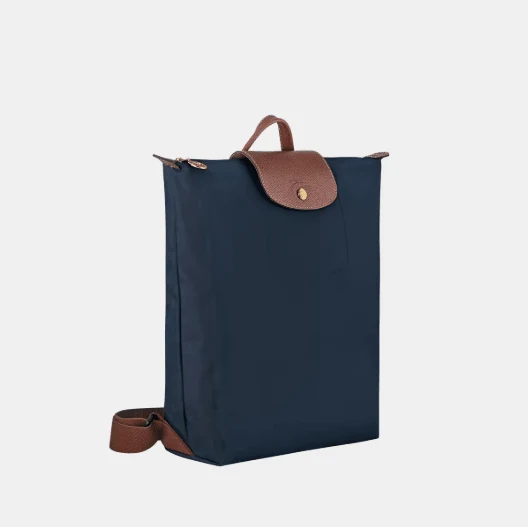 Longchamp Le Pliage Backpack M Canvas - Navy - Image 4