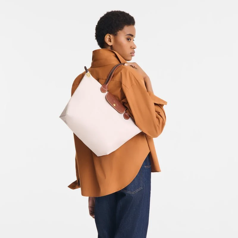 Longchamp Le Pliage Medium Handbag Paper - Canvas - Image 2