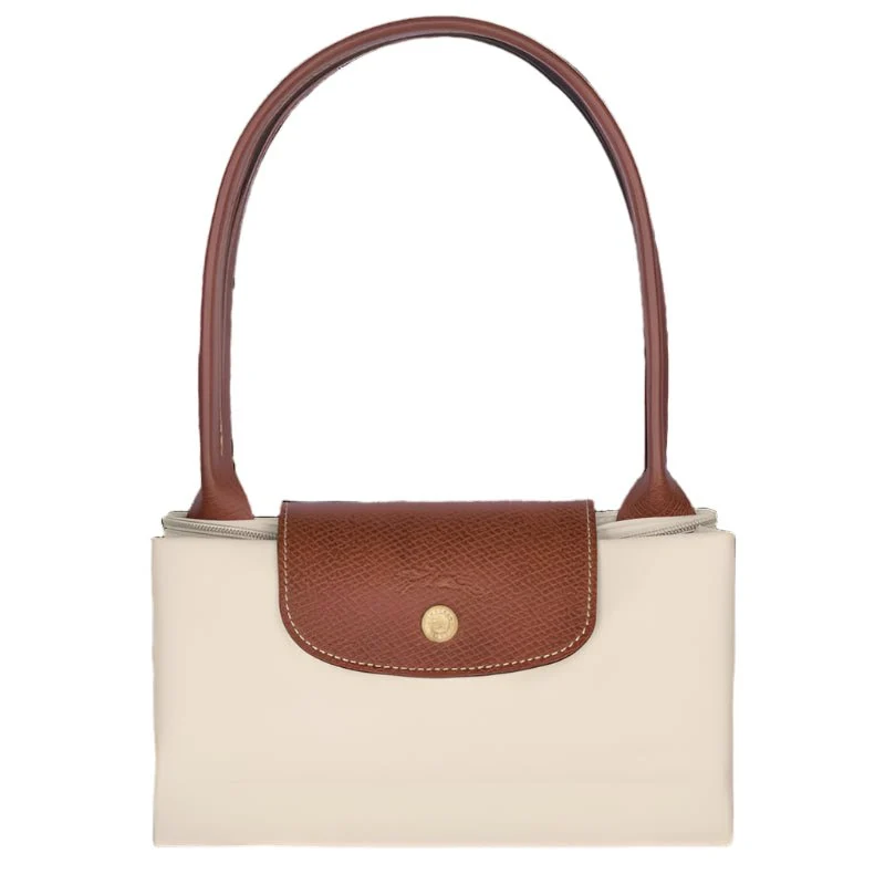 Longchamp Le Pliage Medium Handbag Paper - Canvas - Image 5