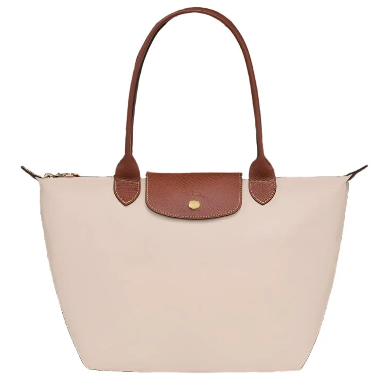 Longchamp Le Pliage Medium Handbag Paper - Canvas - Image 6