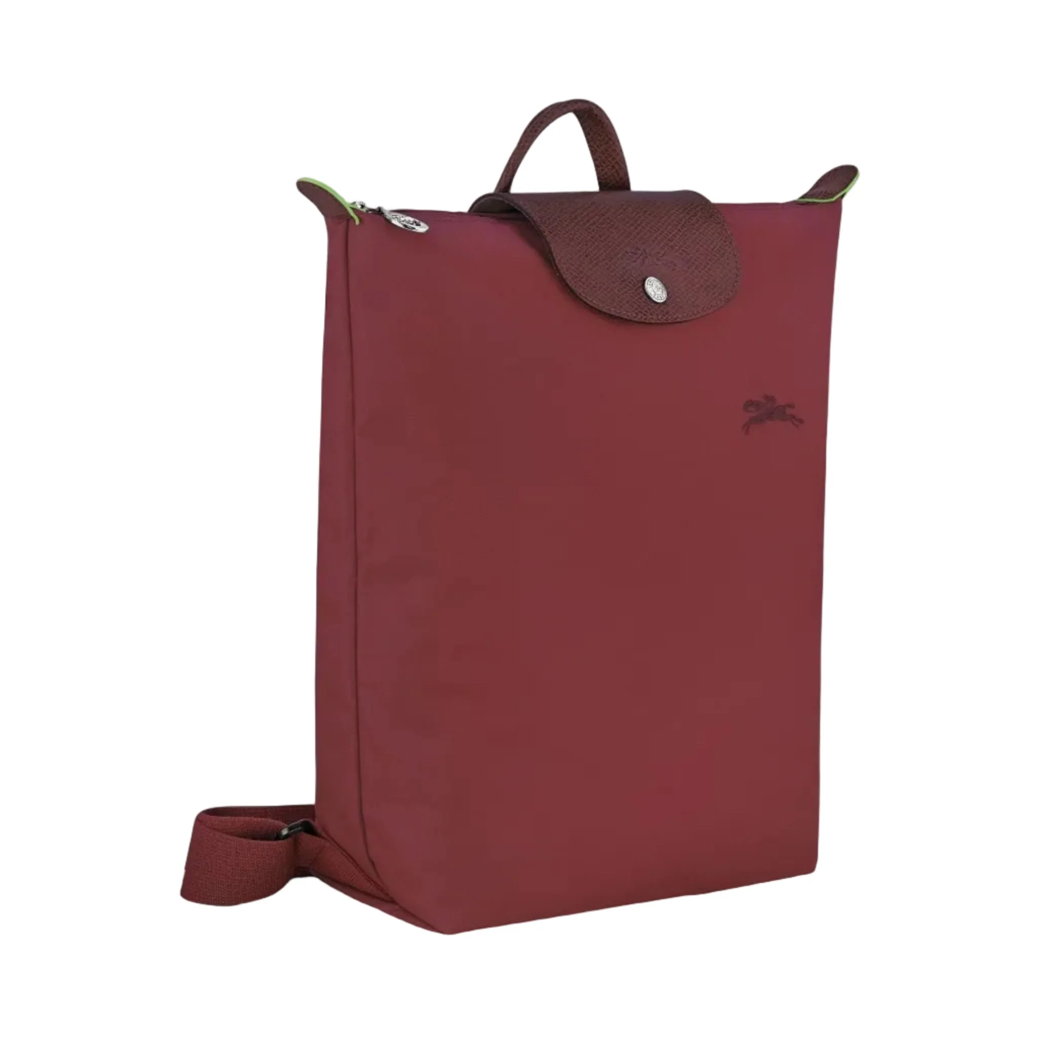 Longchamp Medium Le Pliage zip-up Backpack | Red - Image 2