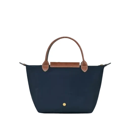 Longchamp Small Le Pliage Bag In Canvas Blue - Image 2