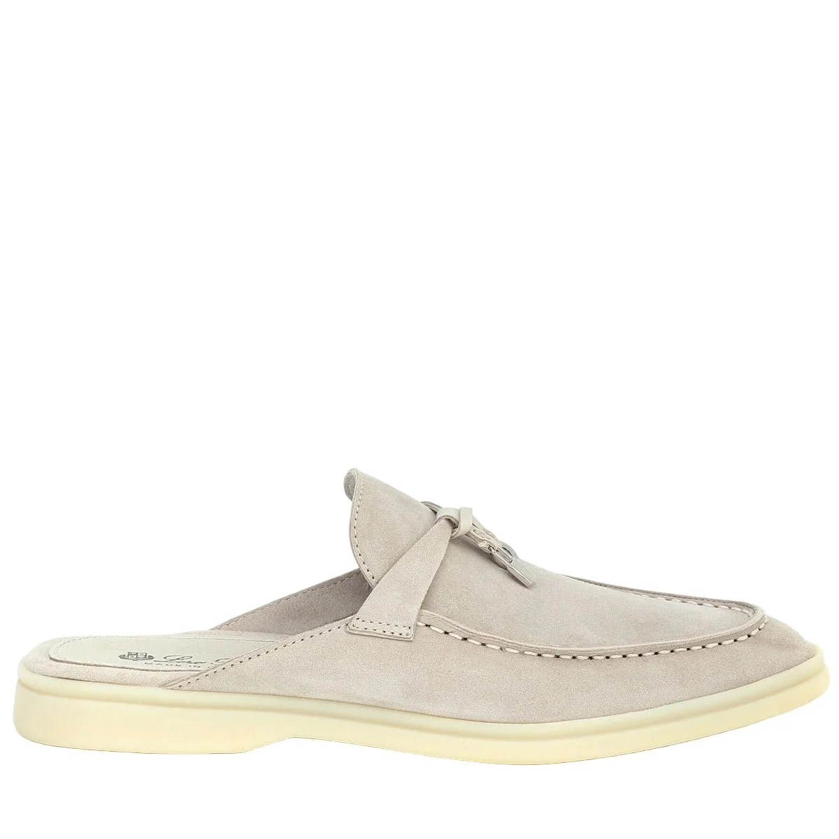 Loro Piana - Babouche Charms Walk Suede Slippers - Image 2