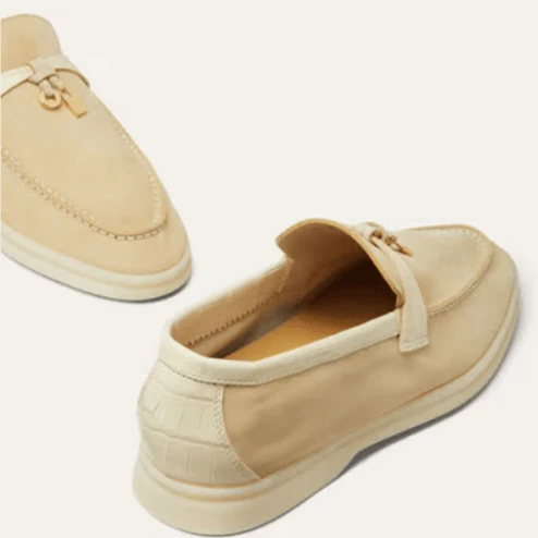 Loro Piana Summer Charms Walk Loafer Butter - Image 5