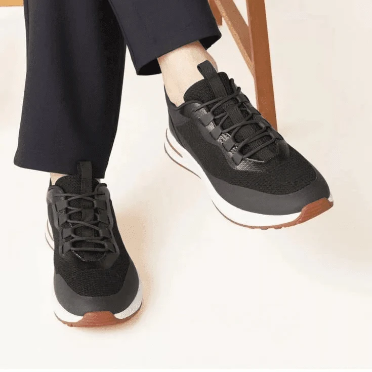 Loro Piana Week-End Walk Sneakers - Black - Image 2