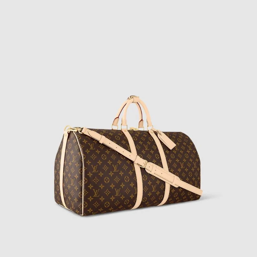 Louis Vuitton Customizable Keepall Bandoulière 50 Monogram Canvas - Image 3