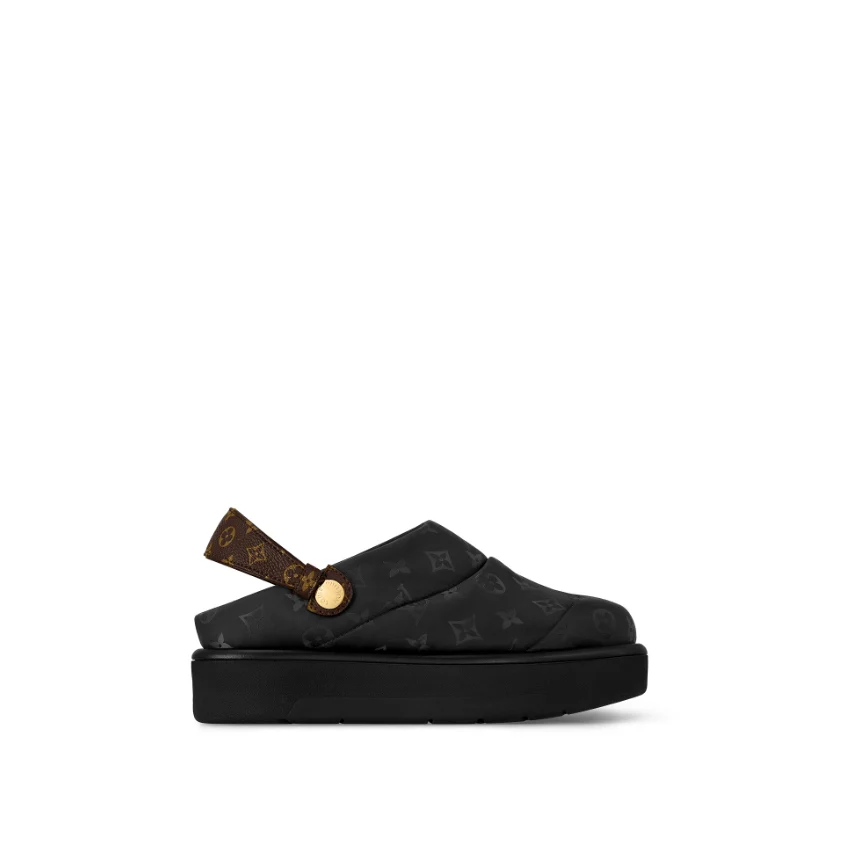Louis Vuitton Aspen Platform Clog Black - Image 2