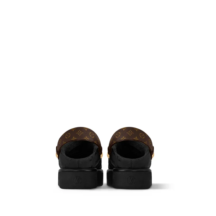 Louis Vuitton Aspen Platform Clog Black - Image 3