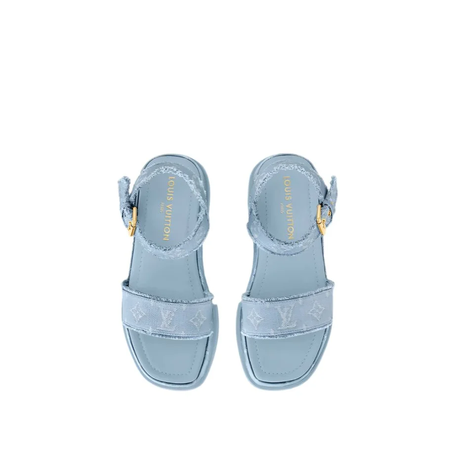 Louis Vuitton By The Pool Maya Flatform Sandal - Image 3
