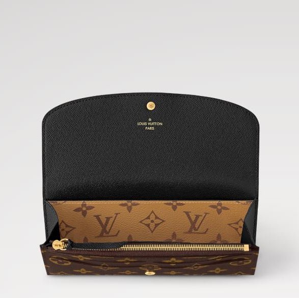 Louis Vuitton Emilie Wallet Monogram Reverse - Image 3
