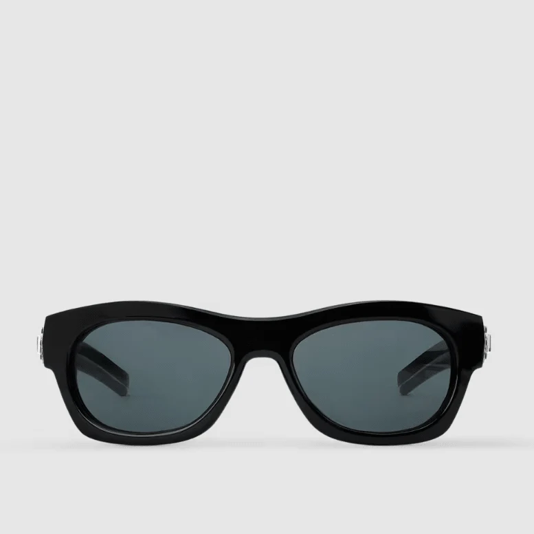 Louis Vuitton Frog Round Square Sunglasses Black