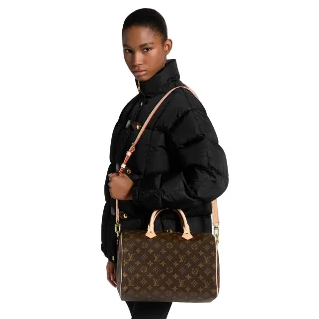 Louis Vuitton Handbag Speedy Bandoulière 30 in Signature Monogram - Image 4
