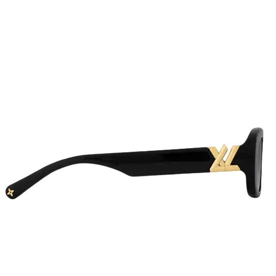 Louis Vuitton Luxury Signature Initials Rectangular Sunglasses - Image 2