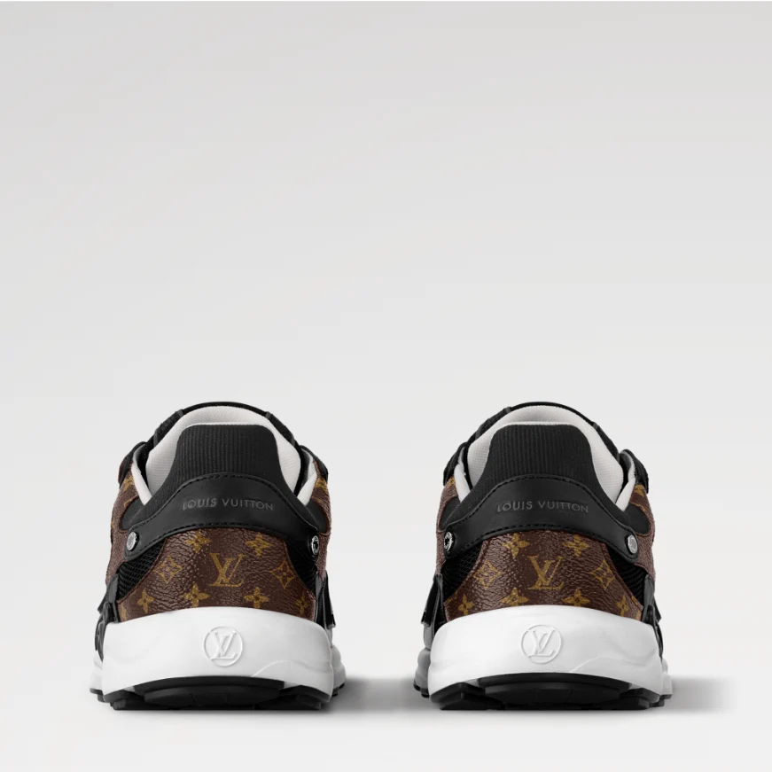 Louis Vuitton LV Olympia Sneaker – All-Black With Monogram Canvas - Image 4