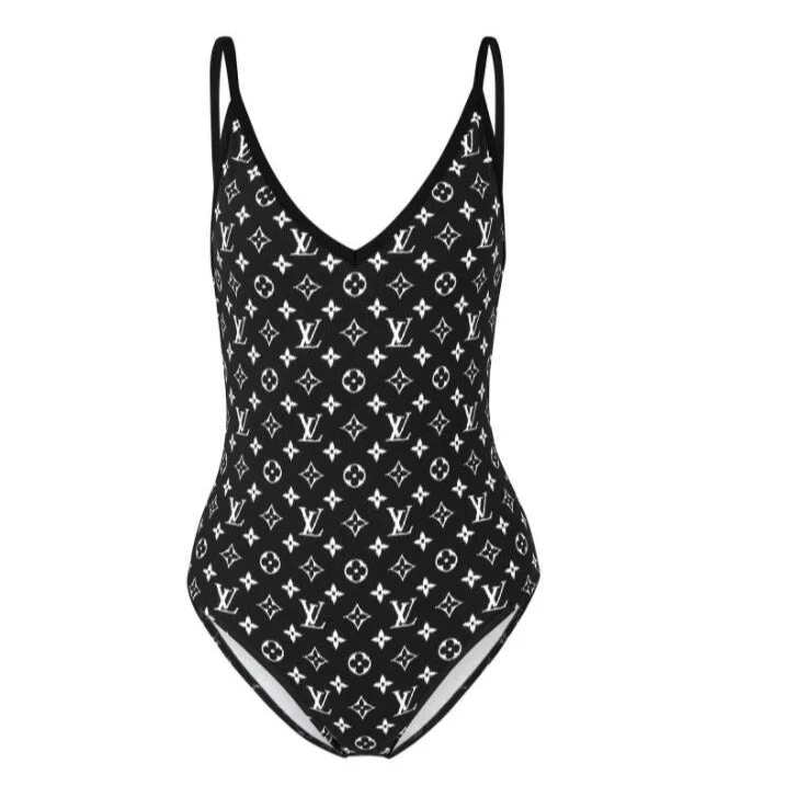 Louis Vuitton Monogram One-Piece Swimsuit - Image 4