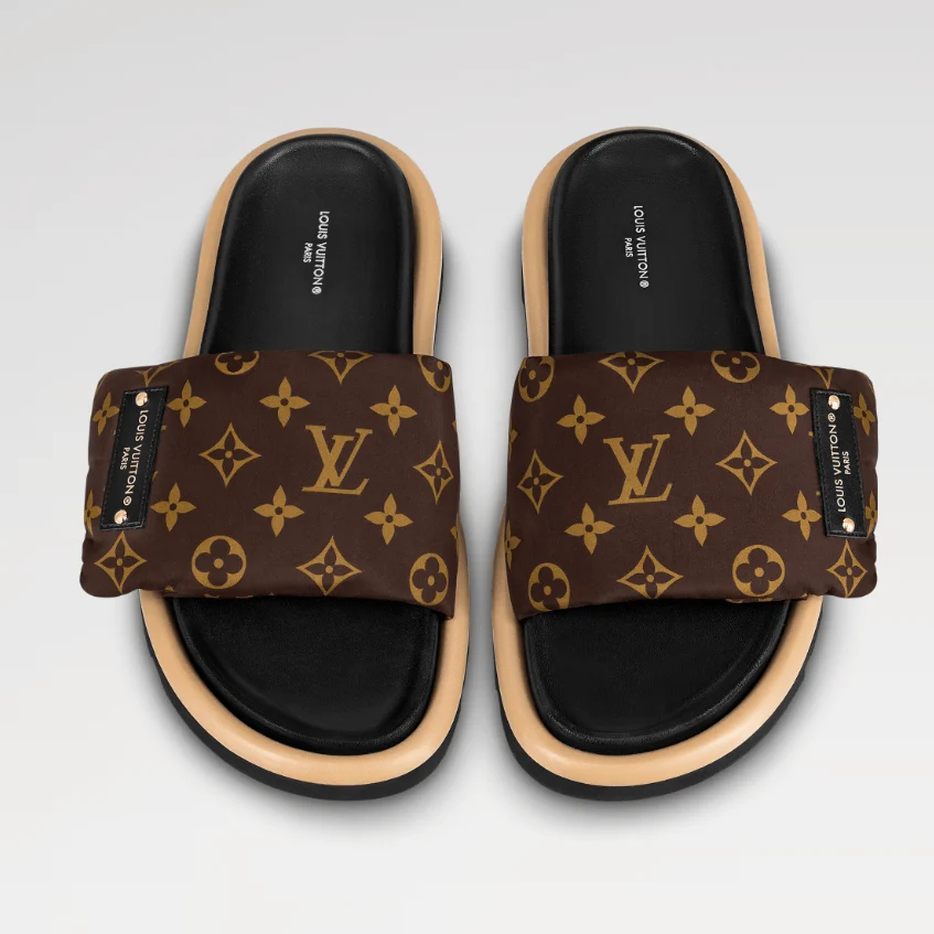 Louis Vuitton Pool Pillow Flat Comfort Mule Brown - Image 3