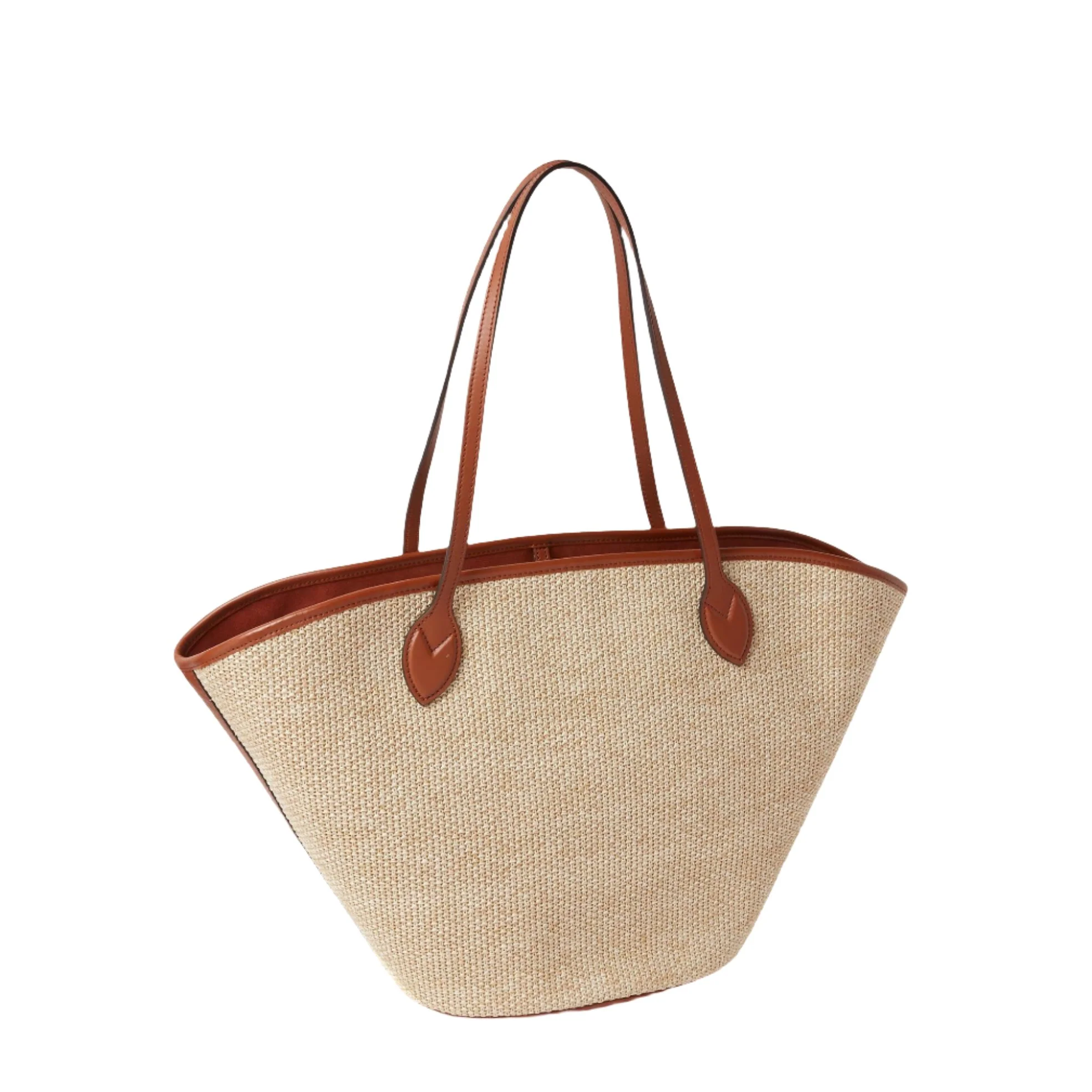 Louis Vuitton Raffia Saint Jacques Tote Caramel - Image 3