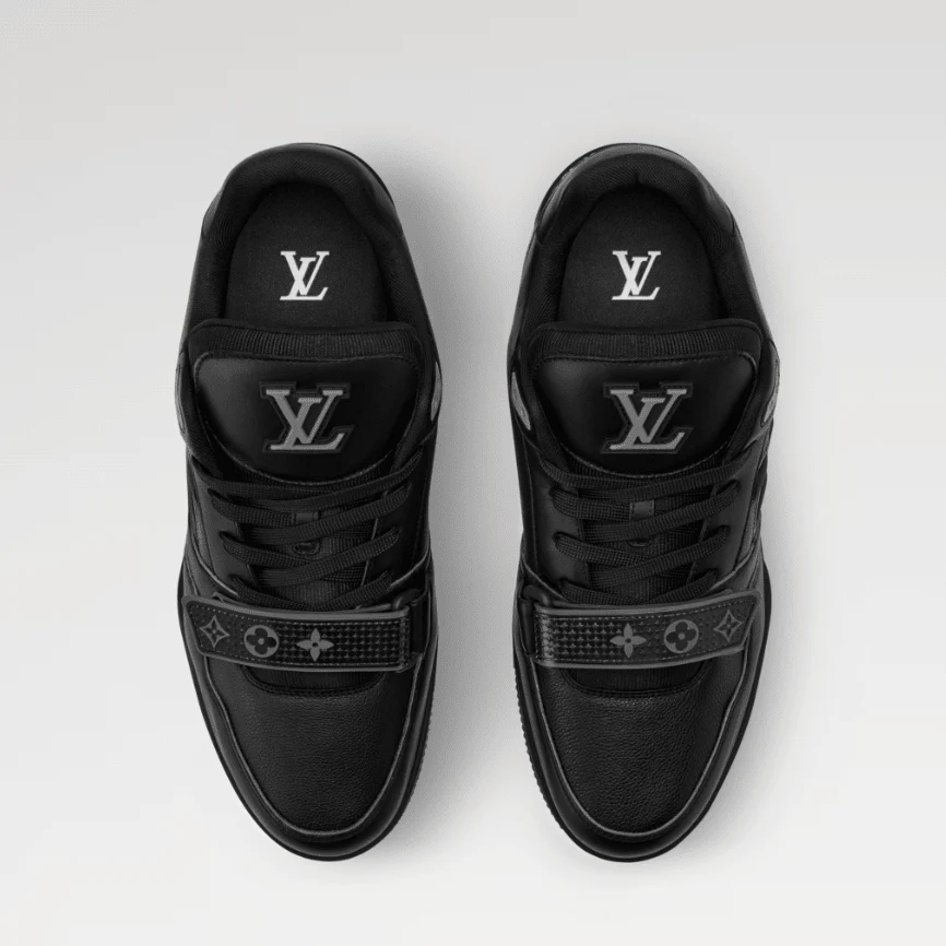 Louis Vuitton Trainer Black Sneaker - Image 2
