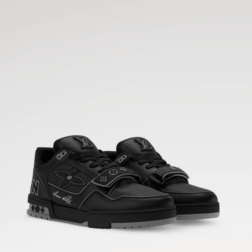 Louis Vuitton Trainer Black Sneaker - Image 6