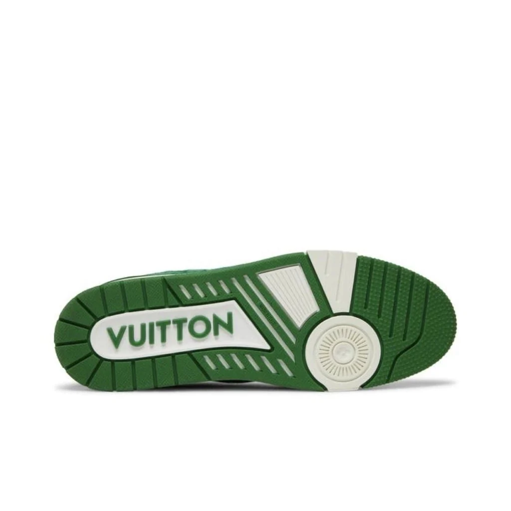 Louis Vuitton Trainer Low '#54 Mini Monogram - Green White' - Image 5